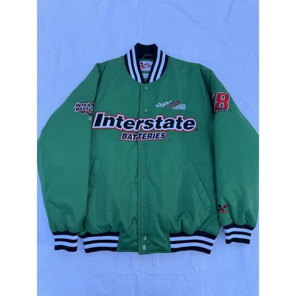 Chase Authentics Interstate Batteries NASCAR Joe Gibbs Racing Jacket Medium